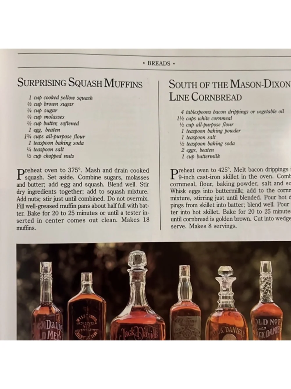 Jack Daniel’s Spirit Of Tennessee Cookbook & Bourbon & Bacon Hardcover Books